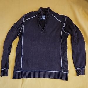 BUCKLE Men's Brown Sweater